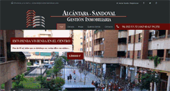 Desktop Screenshot of alcantarasandoval.com